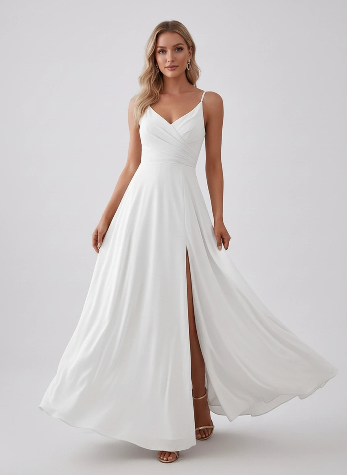 Lavinia Maxi Dresses — White | SKU: RB-5232c1-white-2,RB-5232c1-white-4,RB-5232c1-white-6,RB-5232c1-white-8,RB-5232c1-white-10,RB-5232c1-white-12,RB-5232c1-white-14,RB-5232c1-white-16,RB-5232c1-white-16W,RB-5232c1-white-18W,RB-5232c1-white-20W,RB-5232c1-white-22W