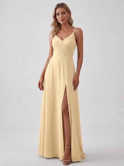 Lavinia Maxi Dresses — Yellow
