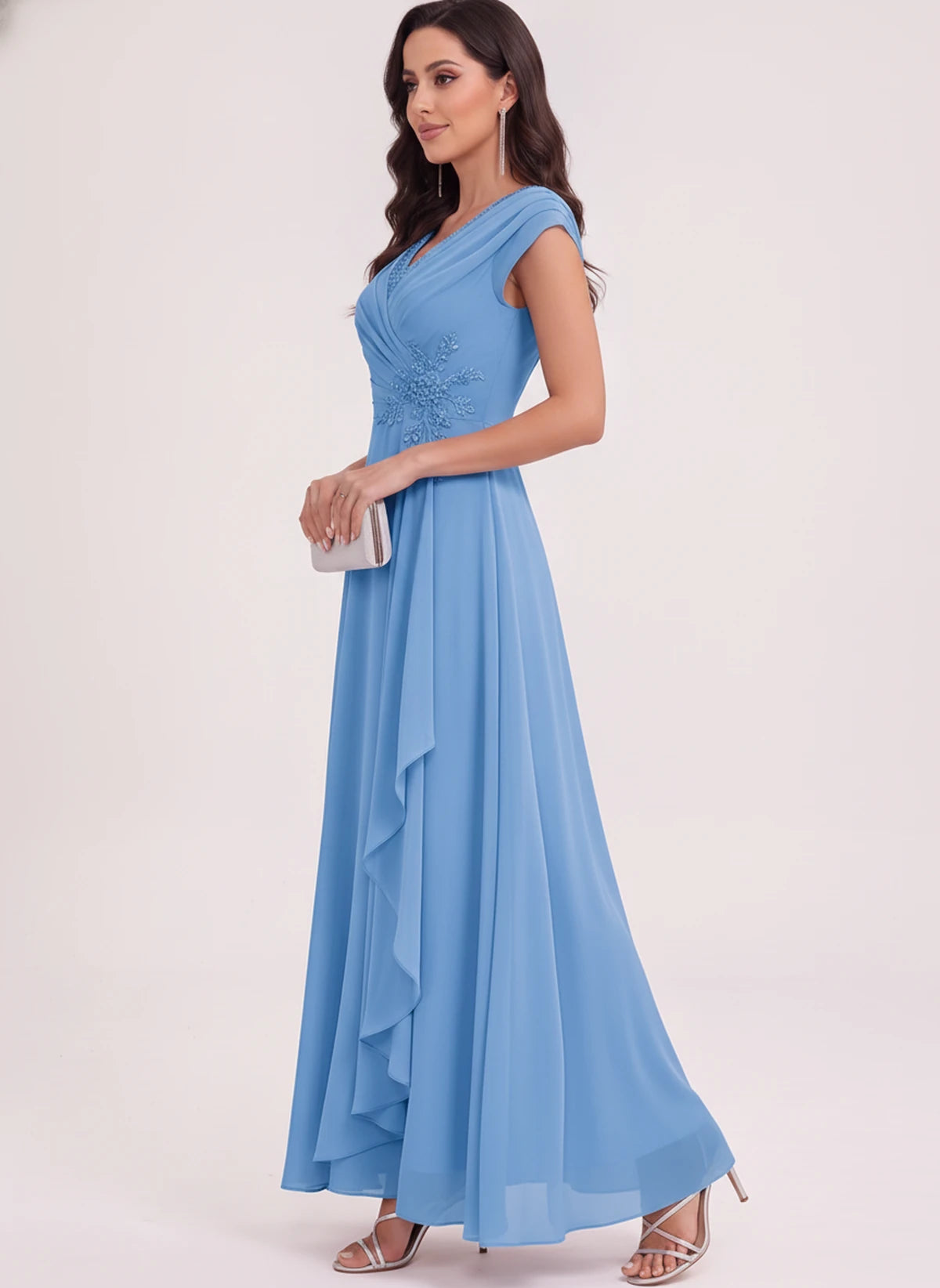 Lazuli Maxi Dresses — Blue | SKU: RB-d18808-blue-2,RB-d18808-blue-4,RB-d18808-blue-6,RB-d18808-blue-8,RB-d18808-blue-10,RB-d18808-blue-12,RB-d18808-blue-14,RB-d18808-blue-16,RB-d18808-blue-16W,RB-d18808-blue-18W,RB-d18808-blue-20W,RB-d18808-blue-22W