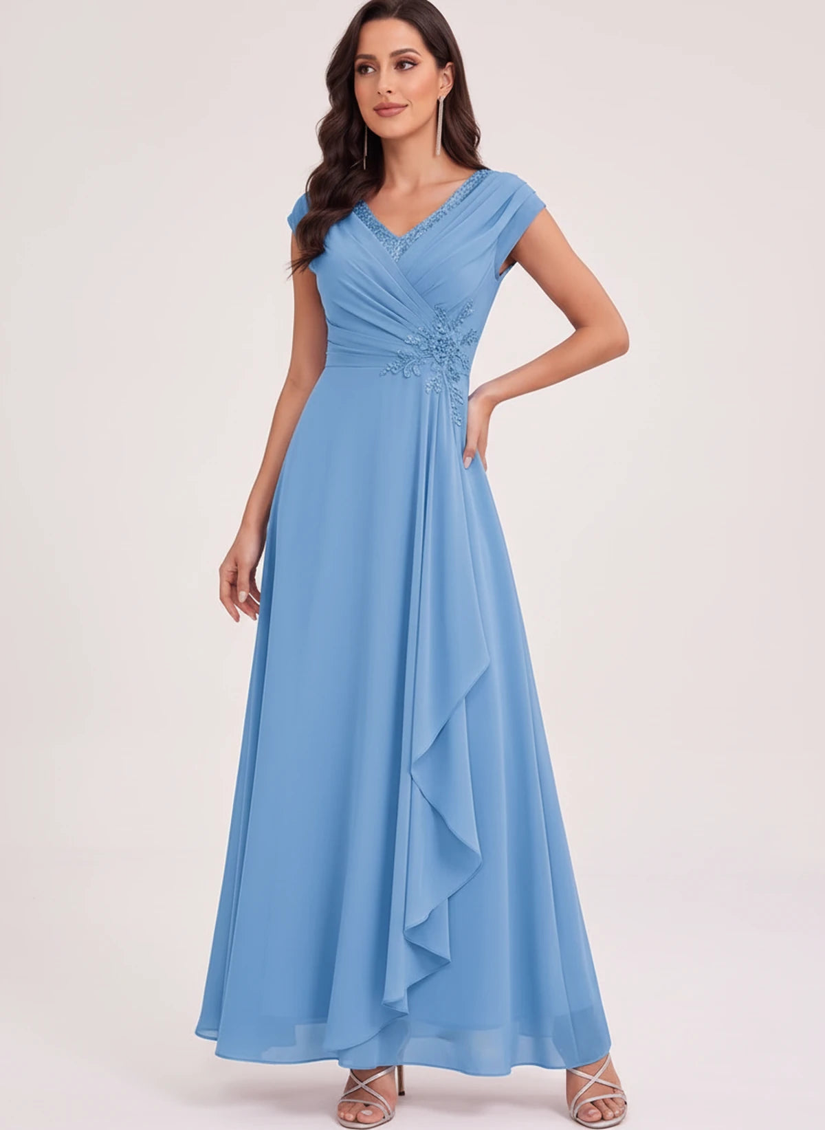 Lazuli Maxi Dresses — Blue | SKU: RB-d18808-blue-2,RB-d18808-blue-4,RB-d18808-blue-6,RB-d18808-blue-8,RB-d18808-blue-10,RB-d18808-blue-12,RB-d18808-blue-14,RB-d18808-blue-16,RB-d18808-blue-16W,RB-d18808-blue-18W,RB-d18808-blue-20W,RB-d18808-blue-22W