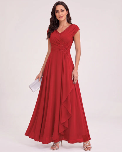 Lazuli Maxi Dresses — Red