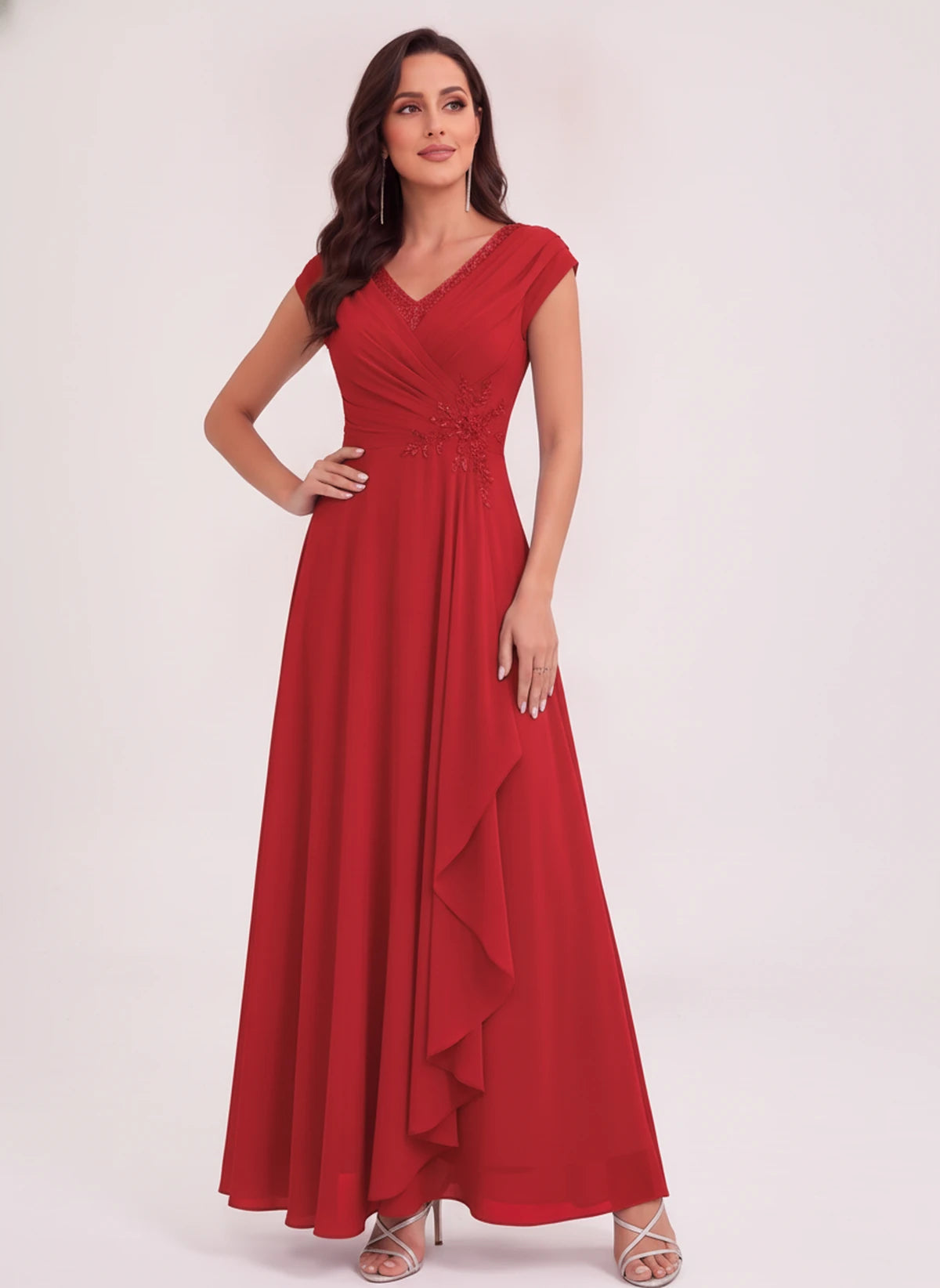 Lazuli Maxi Dresses — Red | SKU: RB-d18808-red-2,RB-d18808-red-4,RB-d18808-red-6,RB-d18808-red-8,RB-d18808-red-10,RB-d18808-red-12,RB-d18808-red-14,RB-d18808-red-16,RB-d18808-red-16W,RB-d18808-red-18W,RB-d18808-red-20W,RB-d18808-red-22W