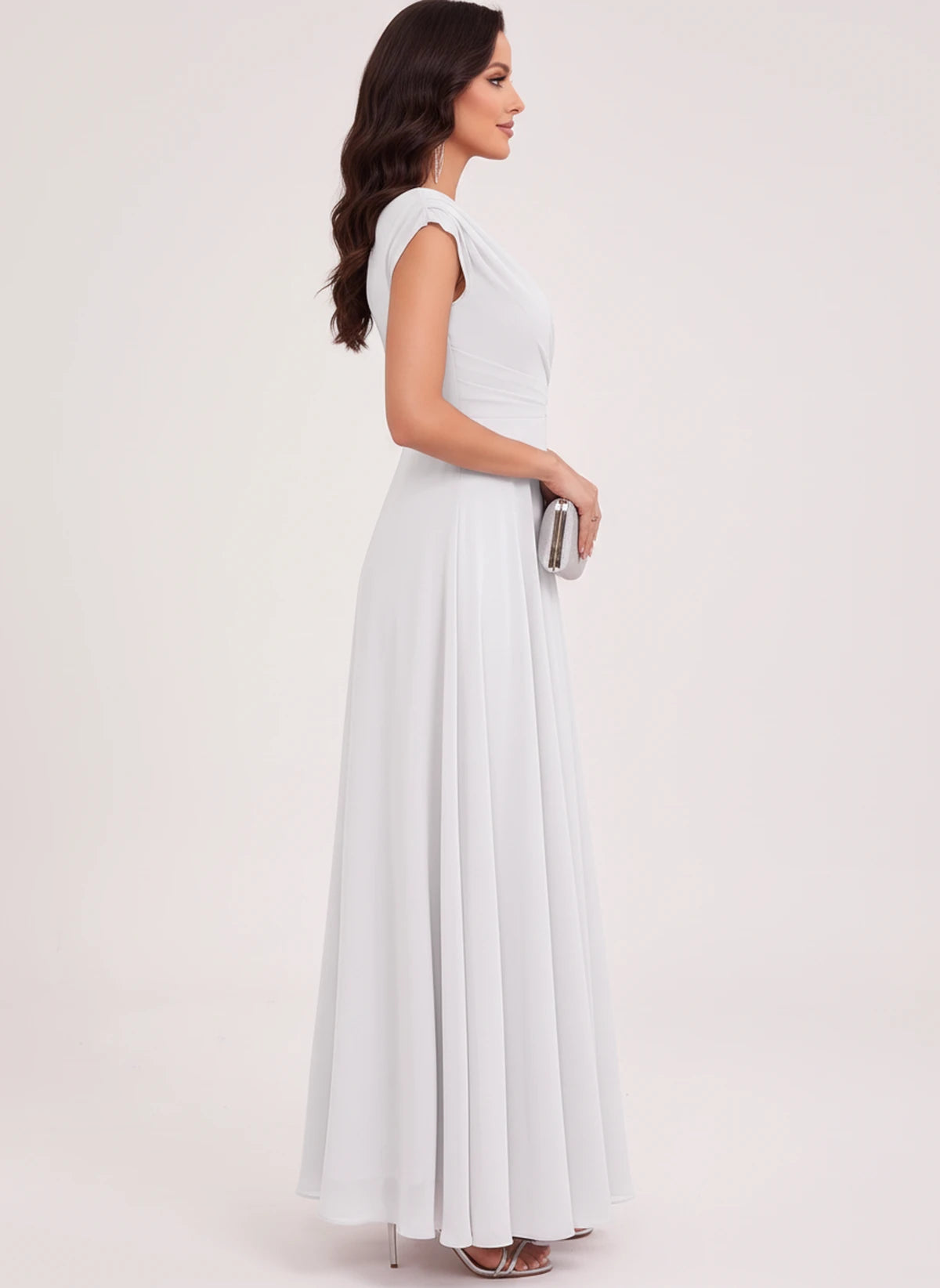 Lazuli Maxi Dresses — White | SKU: RB-d18808-white-2,RB-d18808-white-4,RB-d18808-white-6,RB-d18808-white-8,RB-d18808-white-10,RB-d18808-white-12,RB-d18808-white-14,RB-d18808-white-16,RB-d18808-white-16W,RB-d18808-white-18W,RB-d18808-white-20W,RB-d18808-white-22W