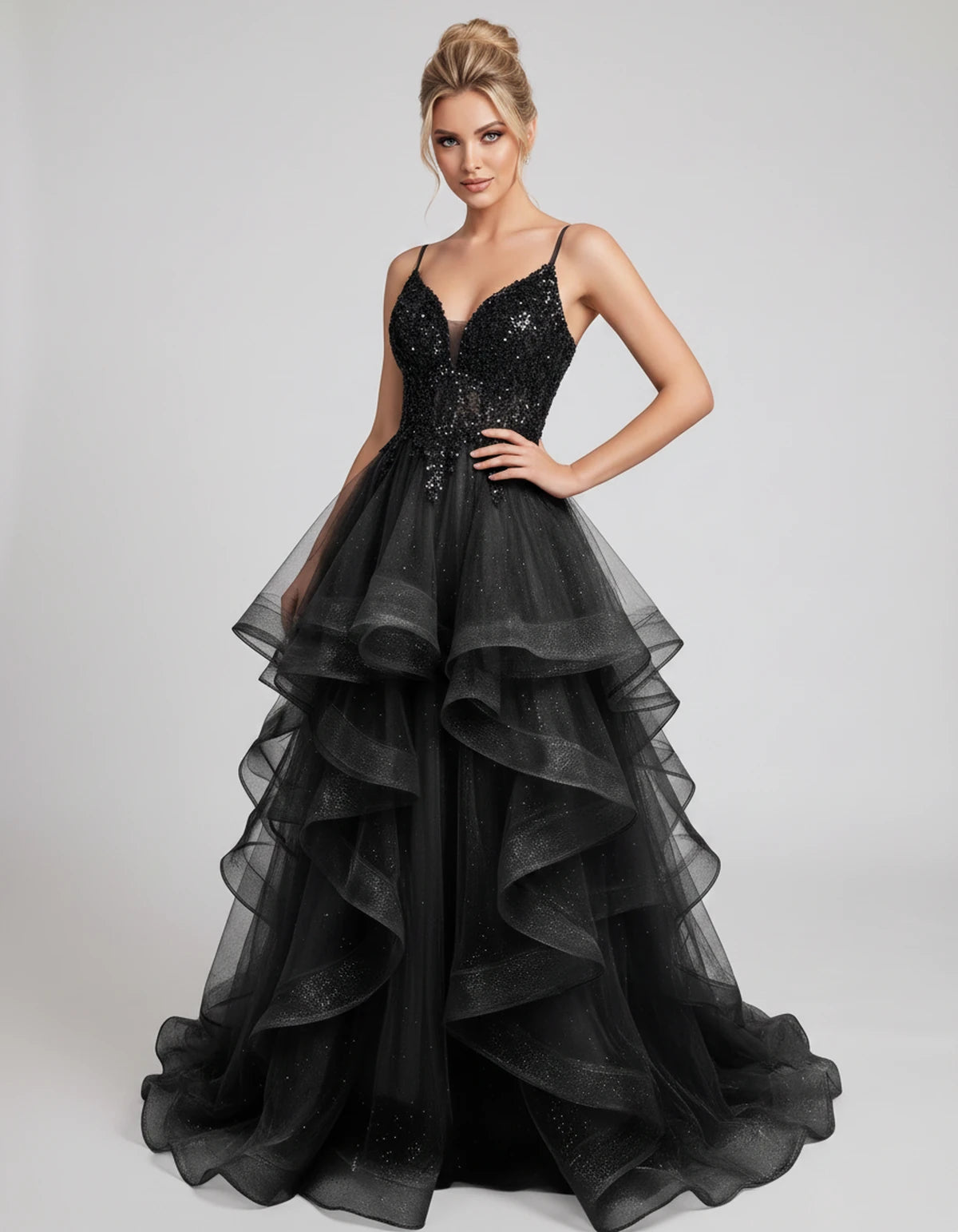 Leandra Maxi Dresses — Black | SKU: RB-ce0ca7-black-2,RB-ce0ca7-black-4,RB-ce0ca7-black-6,RB-ce0ca7-black-8,RB-ce0ca7-black-10,RB-ce0ca7-black-12,RB-ce0ca7-black-14,RB-ce0ca7-black-14W,RB-ce0ca7-black-16,RB-ce0ca7-black-16W,RB-ce0ca7-black-18W,RB-ce0ca7-black-20W