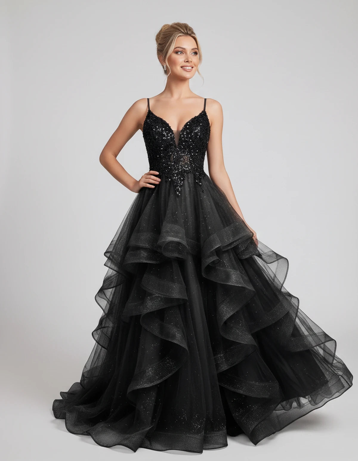 Leandra Maxi Dresses — Black | SKU: RB-ce0ca7-black-2,RB-ce0ca7-black-4,RB-ce0ca7-black-6,RB-ce0ca7-black-8,RB-ce0ca7-black-10,RB-ce0ca7-black-12,RB-ce0ca7-black-14,RB-ce0ca7-black-14W,RB-ce0ca7-black-16,RB-ce0ca7-black-16W,RB-ce0ca7-black-18W,RB-ce0ca7-black-20W