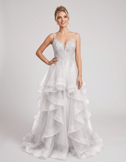 Leandra Maxi Dresses — Ivory | SKU: RB-ce0ca7-ivory-2,RB-ce0ca7-ivory-4,RB-ce0ca7-ivory-6,RB-ce0ca7-ivory-8,RB-ce0ca7-ivory-10,RB-ce0ca7-ivory-12,RB-ce0ca7-ivory-14,RB-ce0ca7-ivory-14W,RB-ce0ca7-ivory-16,RB-ce0ca7-ivory-16W,RB-ce0ca7-ivory-18W,RB-ce0ca7-ivory-20W