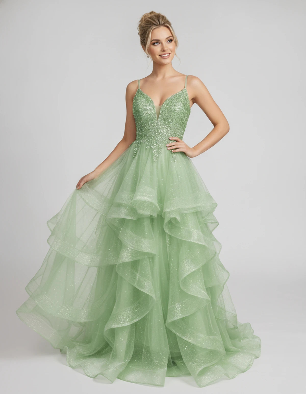 Leandra Maxi Dresses — Sage | SKU: RB-ce0ca7-sage-2,RB-ce0ca7-sage-4,RB-ce0ca7-sage-6,RB-ce0ca7-sage-8,RB-ce0ca7-sage-10,RB-ce0ca7-sage-12,RB-ce0ca7-sage-14,RB-ce0ca7-sage-14W,RB-ce0ca7-sage-16,RB-ce0ca7-sage-16W,RB-ce0ca7-sage-18W,RB-ce0ca7-sage-20W