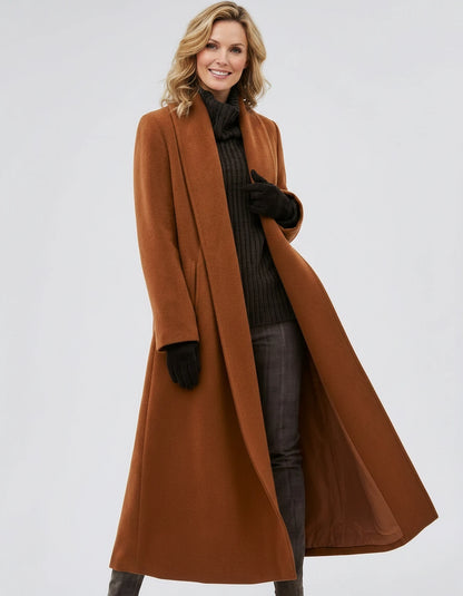 Lenora Jackets — Brown | SKU: RB-296099-brown-XS,RB-296099-brown-S,RB-296099-brown-M,RB-296099-brown-L,RB-296099-brown-XL,RB-296099-brown-2XL