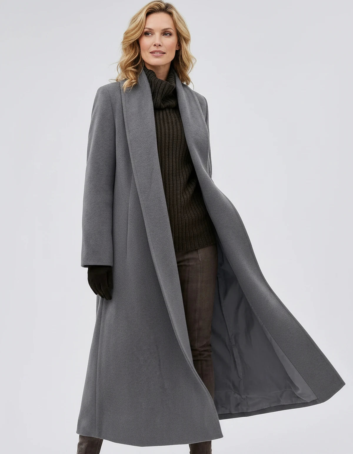 Lenora Jackets — Gray | SKU: RB-296099-gray-XS,RB-296099-gray-S,RB-296099-gray-M,RB-296099-gray-L,RB-296099-gray-XL,RB-296099-gray-2XL