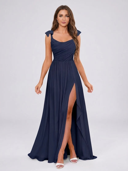 Leontine Maxi Dresses — Navy