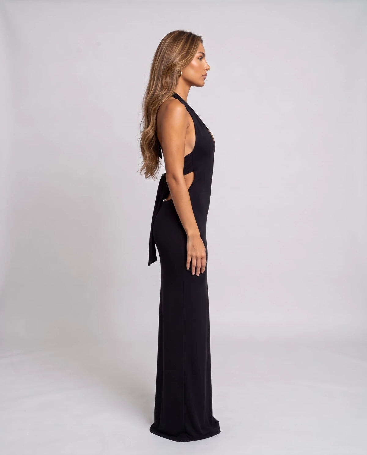 Liorah Maxi Dresses — Black | SKU: RB-ef3c06-black-XS,RB-ef3c06-black-S,RB-ef3c06-black-M,RB-ef3c06-black-L