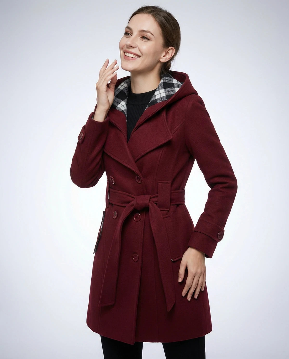 Lisbeth Jackets — Wine | SKU: RB-58d117-wine-XS,RB-58d117-wine-S,RB-58d117-wine-M,RB-58d117-wine-L,RB-58d117-wine-XL,RB-58d117-wine-2XL