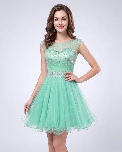 Lisbonne Mini Dress — Mint