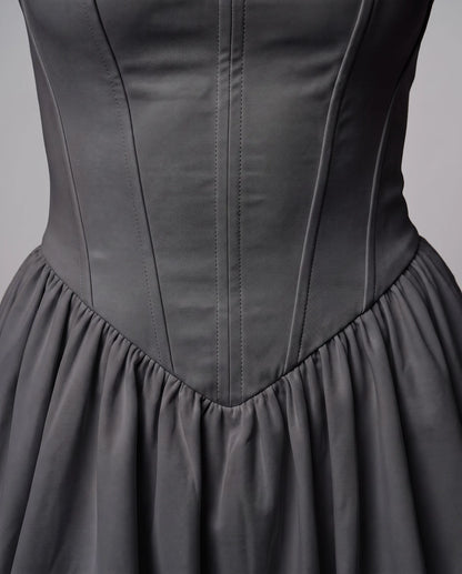 Loranthe Mini Dresses — Black | SKU: RB-a722e3-black-XS,RB-a722e3-black-S,RB-a722e3-black-M,RB-a722e3-black-L