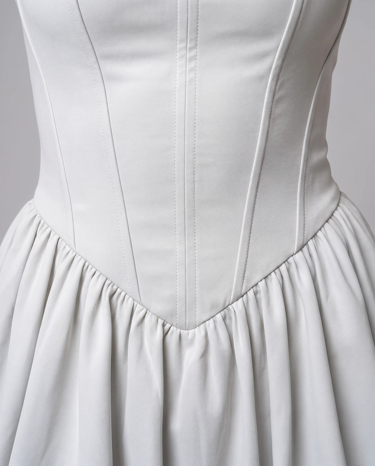 Loranthe Mini Dresses — White | SKU: RB-a722e3-white-XS,RB-a722e3-white-S,RB-a722e3-white-M,RB-a722e3-white-L