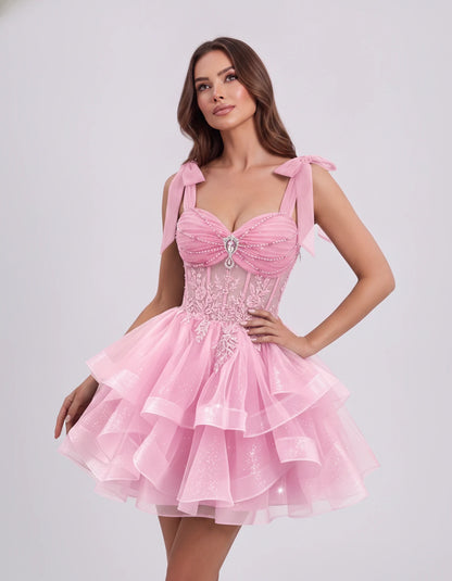 Loreley Midi Dresses — Pink | SKU: RB-77f8ce-pink-2,RB-77f8ce-pink-4,RB-77f8ce-pink-6,RB-77f8ce-pink-8,RB-77f8ce-pink-10,RB-77f8ce-pink-12,RB-77f8ce-pink-14,RB-77f8ce-pink-14W,RB-77f8ce-pink-16,RB-77f8ce-pink-16W,RB-77f8ce-pink-18W,RB-77f8ce-pink-20W