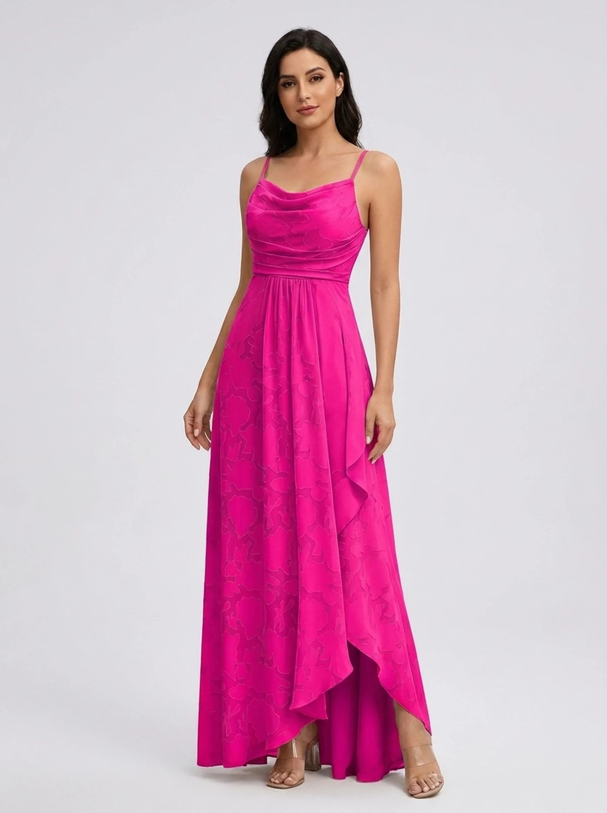 Lorenza Maxi Dresses — Hot Pink