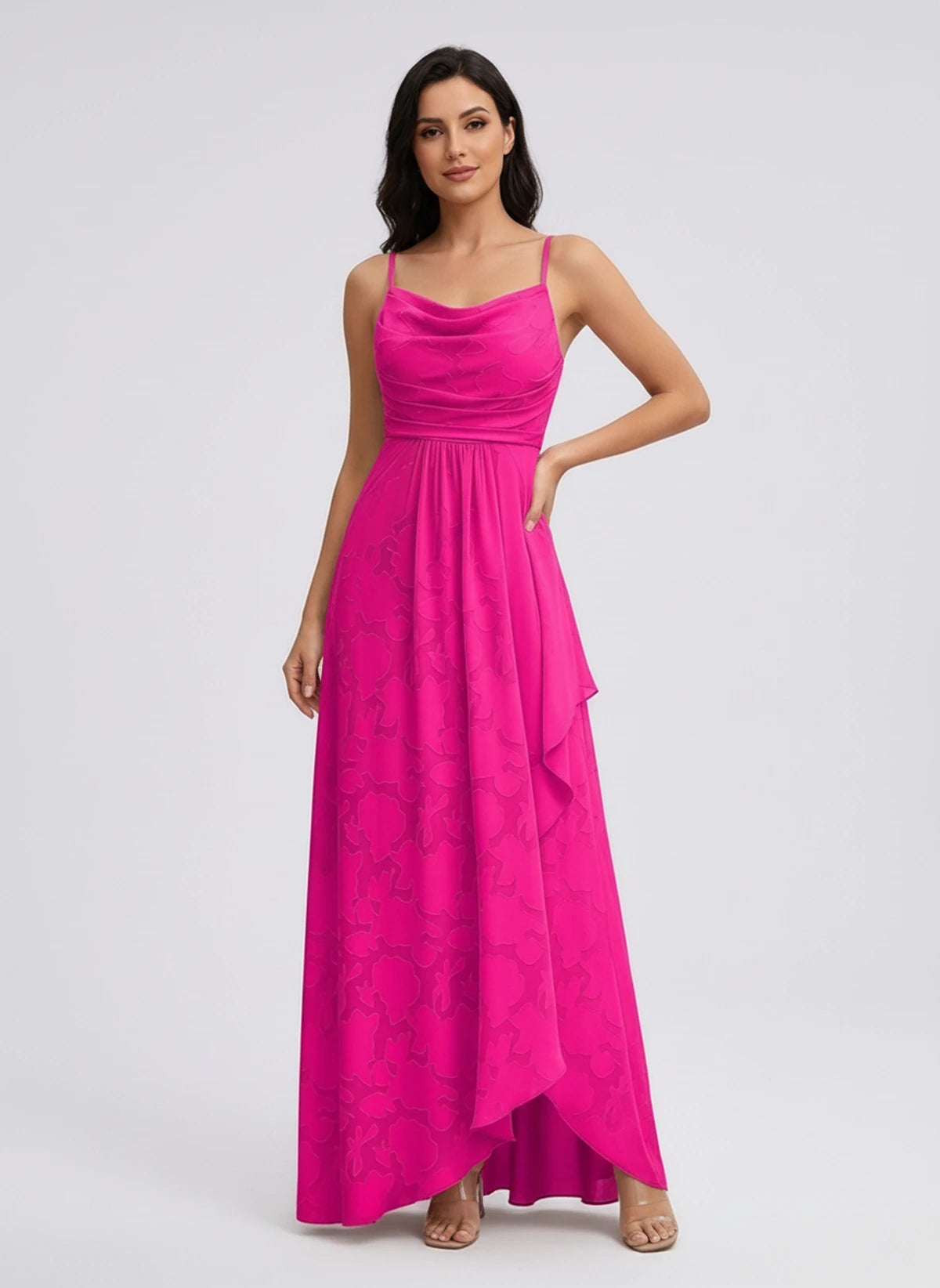Lorenza Maxi Dresses — Hot Pink | SKU: RB-82456c-hotpink-2,RB-82456c-hotpink-4,RB-82456c-hotpink-6,RB-82456c-hotpink-8,RB-82456c-hotpink-10,RB-82456c-hotpink-12,RB-82456c-hotpink-14,RB-82456c-hotpink-16,RB-82456c-hotpink-16W,RB-82456c-hotpink-18W,RB-82456c-hotpink-20W,RB-82456c-hotpink-22W