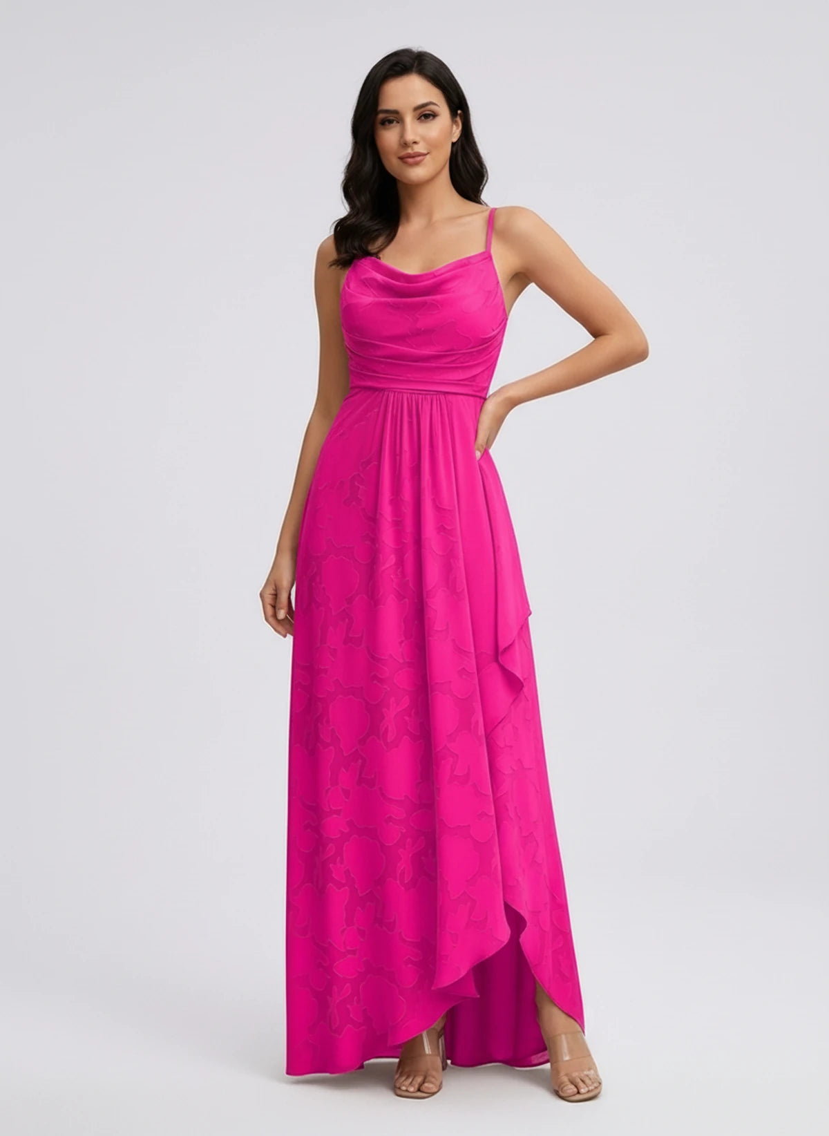 Lorenza Maxi Dresses — Hot Pink | SKU: RB-82456c-hotpink-2,RB-82456c-hotpink-4,RB-82456c-hotpink-6,RB-82456c-hotpink-8,RB-82456c-hotpink-10,RB-82456c-hotpink-12,RB-82456c-hotpink-14,RB-82456c-hotpink-16,RB-82456c-hotpink-16W,RB-82456c-hotpink-18W,RB-82456c-hotpink-20W,RB-82456c-hotpink-22W