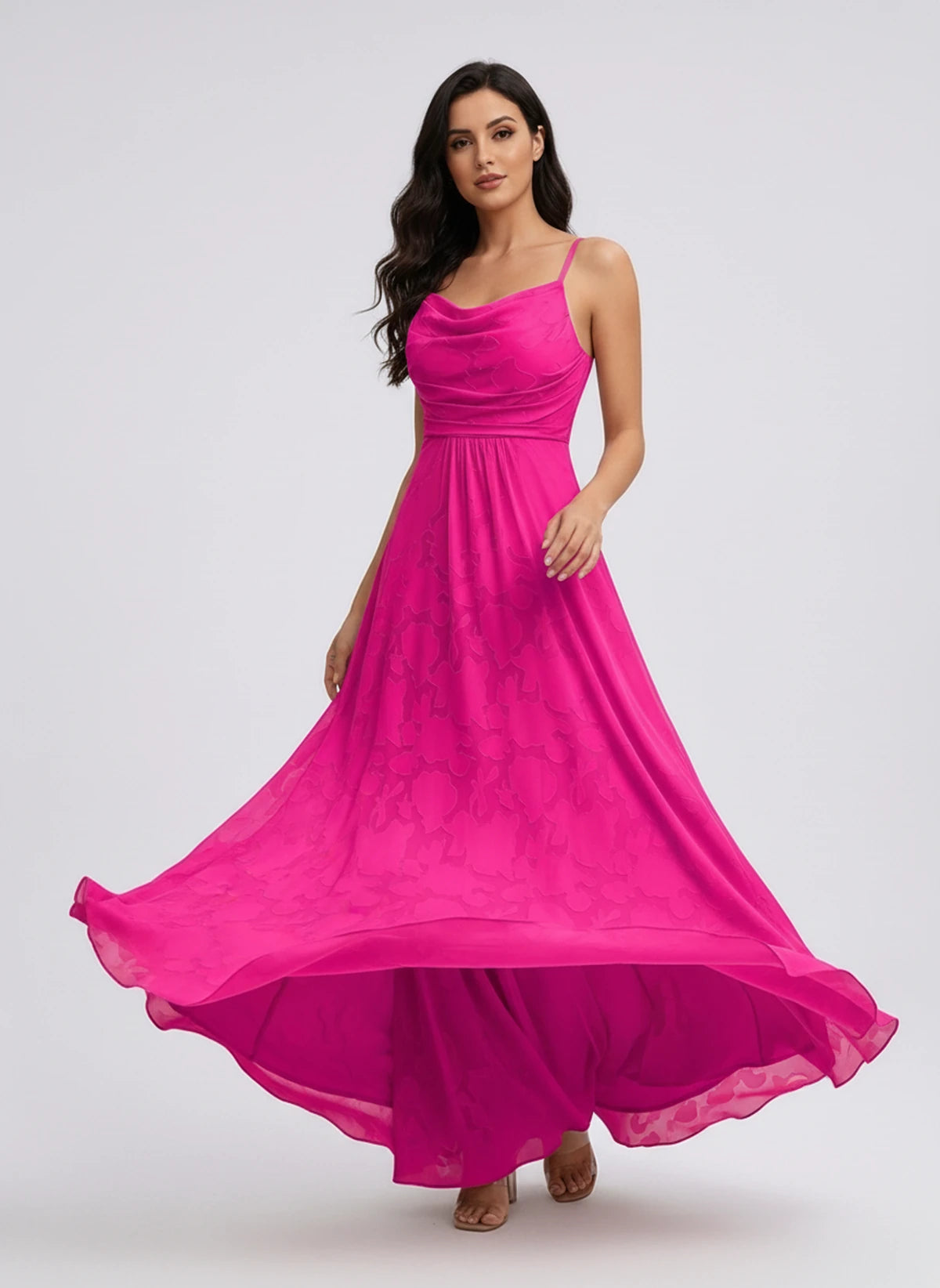 Lorenza Maxi Dresses — Hot Pink | SKU: RB-82456c-hotpink-2,RB-82456c-hotpink-4,RB-82456c-hotpink-6,RB-82456c-hotpink-8,RB-82456c-hotpink-10,RB-82456c-hotpink-12,RB-82456c-hotpink-14,RB-82456c-hotpink-16,RB-82456c-hotpink-16W,RB-82456c-hotpink-18W,RB-82456c-hotpink-20W,RB-82456c-hotpink-22W
