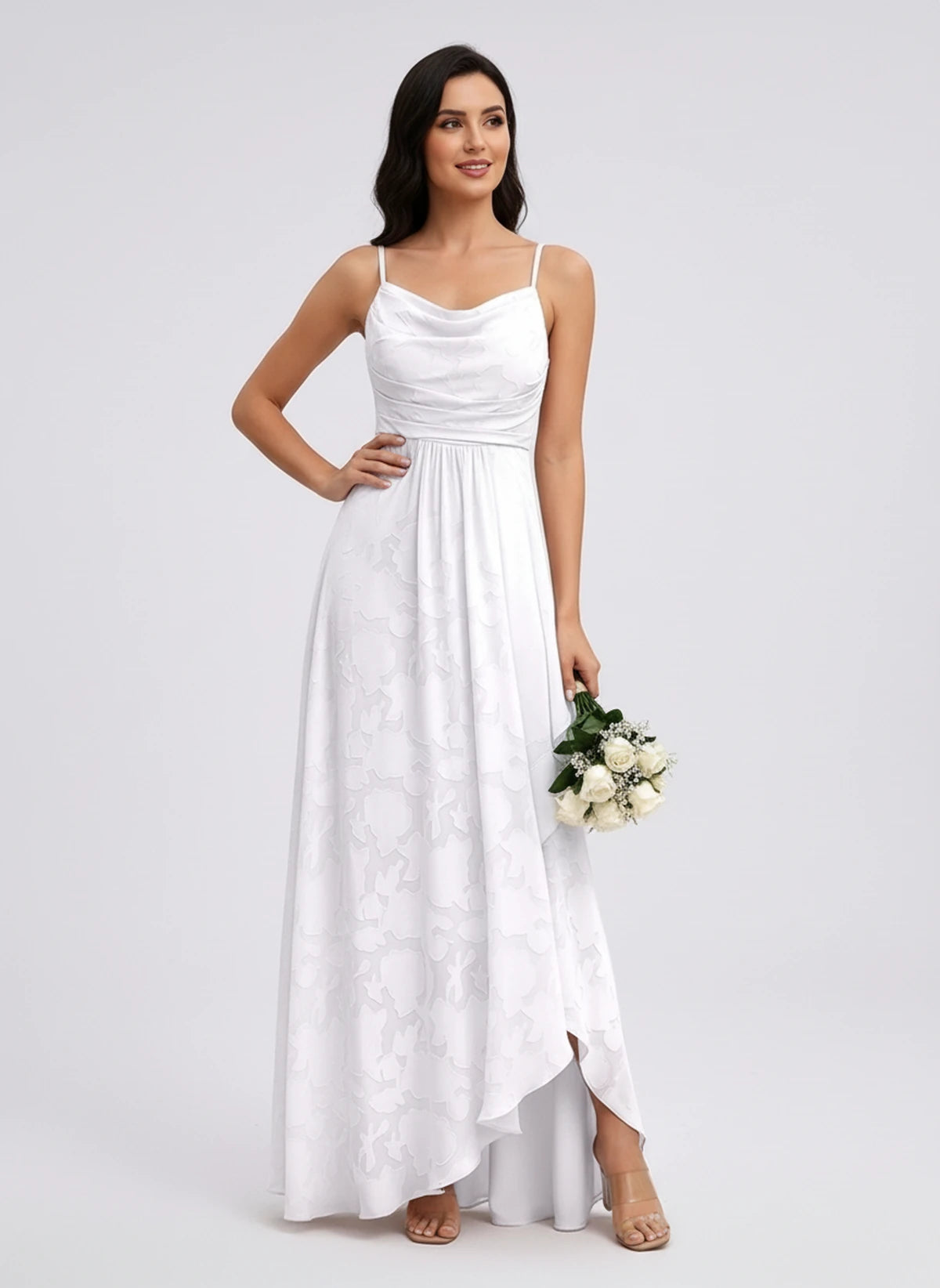 Lorenza Maxi Dresses — White | SKU: RB-82456c-white-2,RB-82456c-white-4,RB-82456c-white-6,RB-82456c-white-8,RB-82456c-white-10,RB-82456c-white-12,RB-82456c-white-14,RB-82456c-white-16,RB-82456c-white-16W,RB-82456c-white-18W,RB-82456c-white-20W,RB-82456c-white-22W