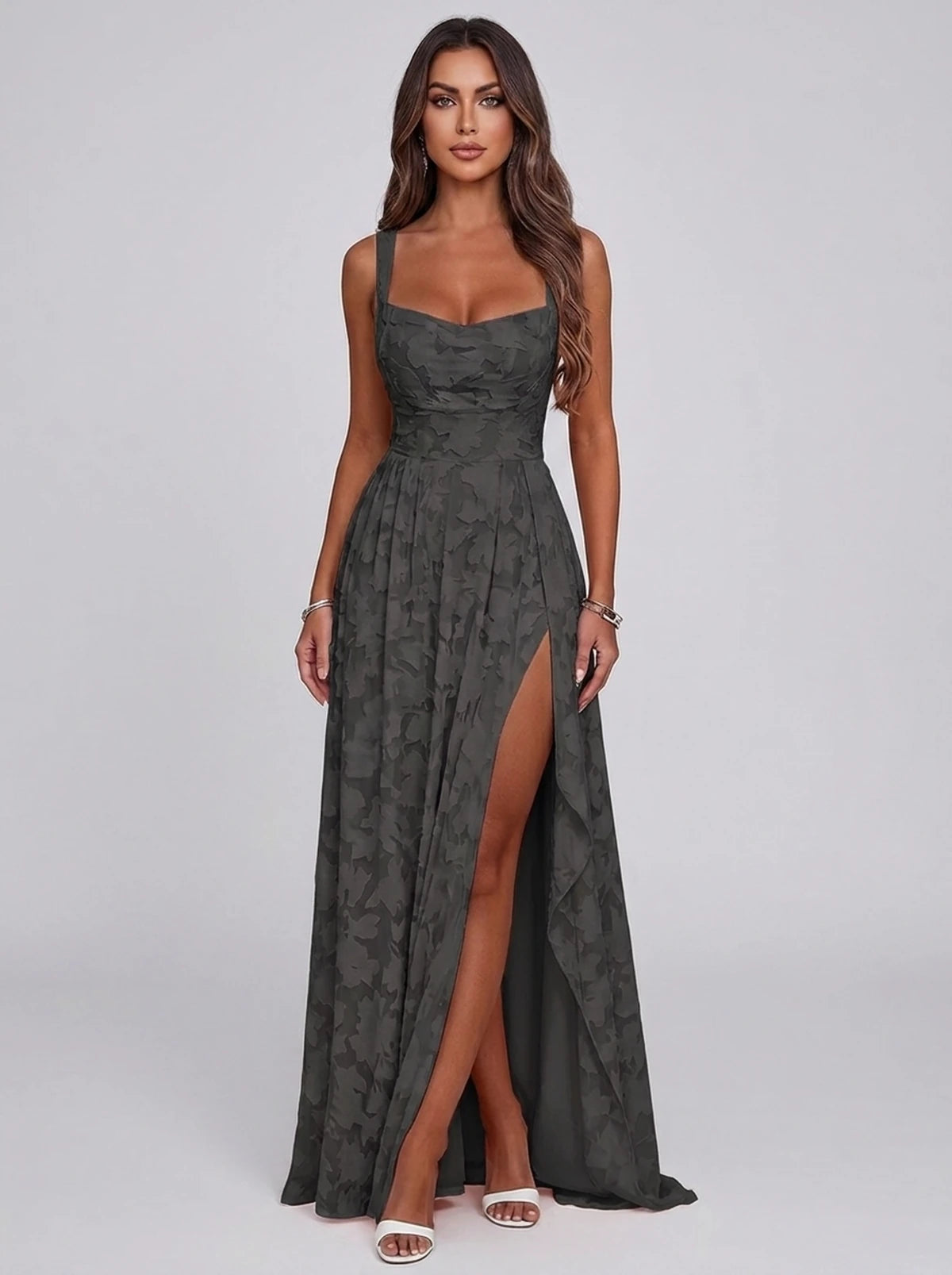 Louvain Maxi Dresses — Black