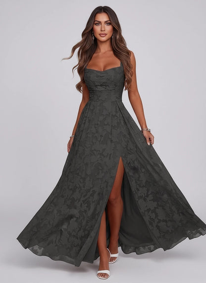Louvain Maxi Dresses — Black | SKU: RB-76b941-black-2,RB-76b941-black-4,RB-76b941-black-6,RB-76b941-black-8,RB-76b941-black-10,RB-76b941-black-12,RB-76b941-black-14,RB-76b941-black-16,RB-76b941-black-16W,RB-76b941-black-18W,RB-76b941-black-20W,RB-76b941-black-22W