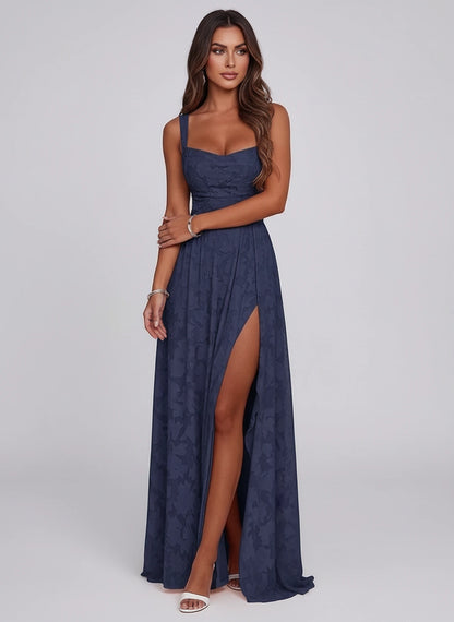 Louvain Maxi Dresses — Navy | SKU: RB-76b941-navy-2,RB-76b941-navy-4,RB-76b941-navy-6,RB-76b941-navy-8,RB-76b941-navy-10,RB-76b941-navy-12,RB-76b941-navy-14,RB-76b941-navy-16,RB-76b941-navy-16W,RB-76b941-navy-18W,RB-76b941-navy-20W,RB-76b941-navy-22W