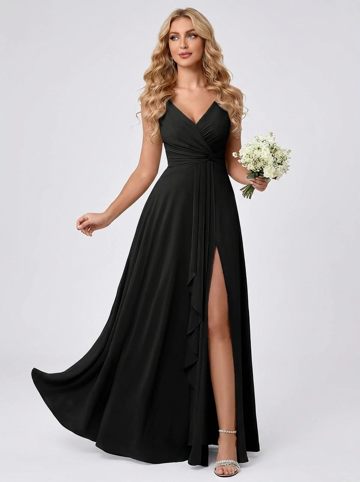 Lucerne Maxi Dresses — Black