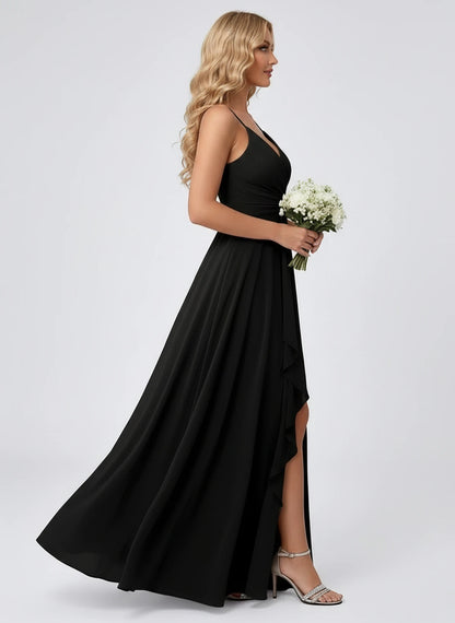 Lucerne Maxi Dresses — Black | SKU: RB-c666ef-black-2,RB-c666ef-black-4,RB-c666ef-black-6,RB-c666ef-black-8,RB-c666ef-black-10,RB-c666ef-black-12,RB-c666ef-black-14,RB-c666ef-black-16,RB-c666ef-black-16W,RB-c666ef-black-18W,RB-c666ef-black-20W,RB-c666ef-black-22W