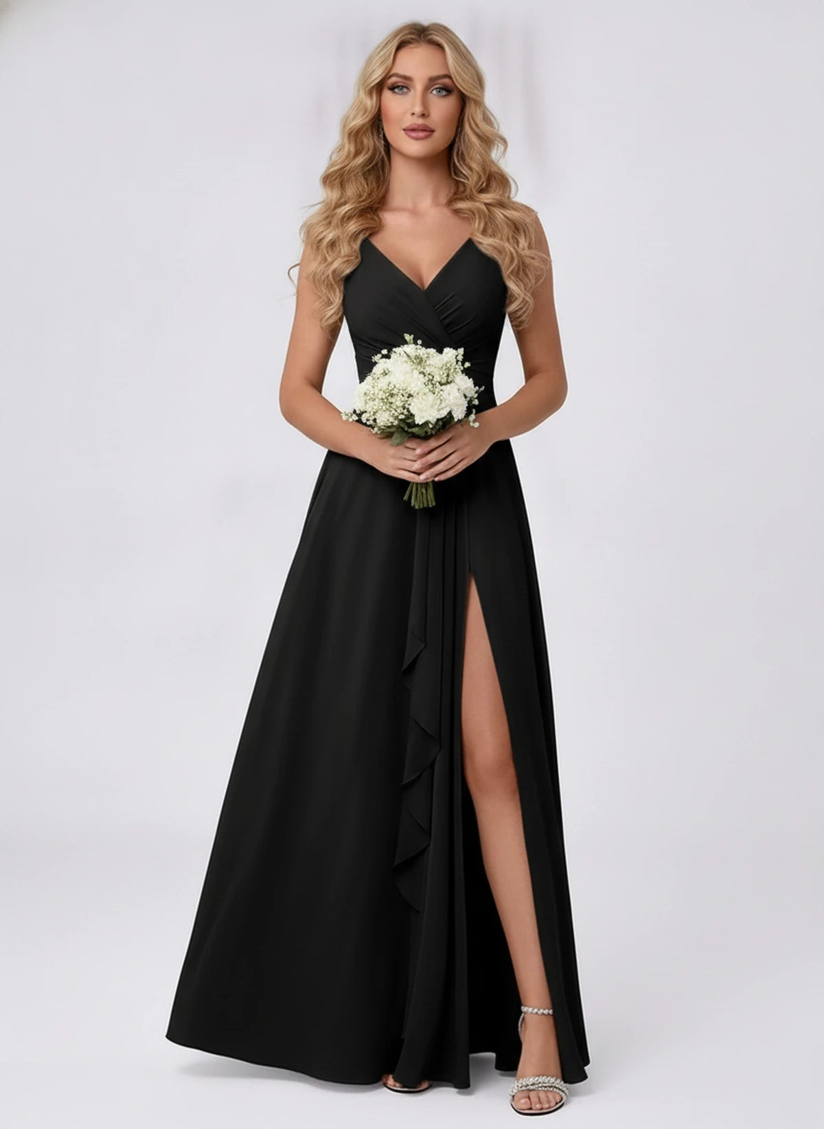 Lucerne Maxi Dresses — Black | SKU: RB-c666ef-black-2,RB-c666ef-black-4,RB-c666ef-black-6,RB-c666ef-black-8,RB-c666ef-black-10,RB-c666ef-black-12,RB-c666ef-black-14,RB-c666ef-black-16,RB-c666ef-black-16W,RB-c666ef-black-18W,RB-c666ef-black-20W,RB-c666ef-black-22W