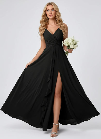 Lucerne Maxi Dresses — Black | SKU: RB-c666ef-black-2,RB-c666ef-black-4,RB-c666ef-black-6,RB-c666ef-black-8,RB-c666ef-black-10,RB-c666ef-black-12,RB-c666ef-black-14,RB-c666ef-black-16,RB-c666ef-black-16W,RB-c666ef-black-18W,RB-c666ef-black-20W,RB-c666ef-black-22W