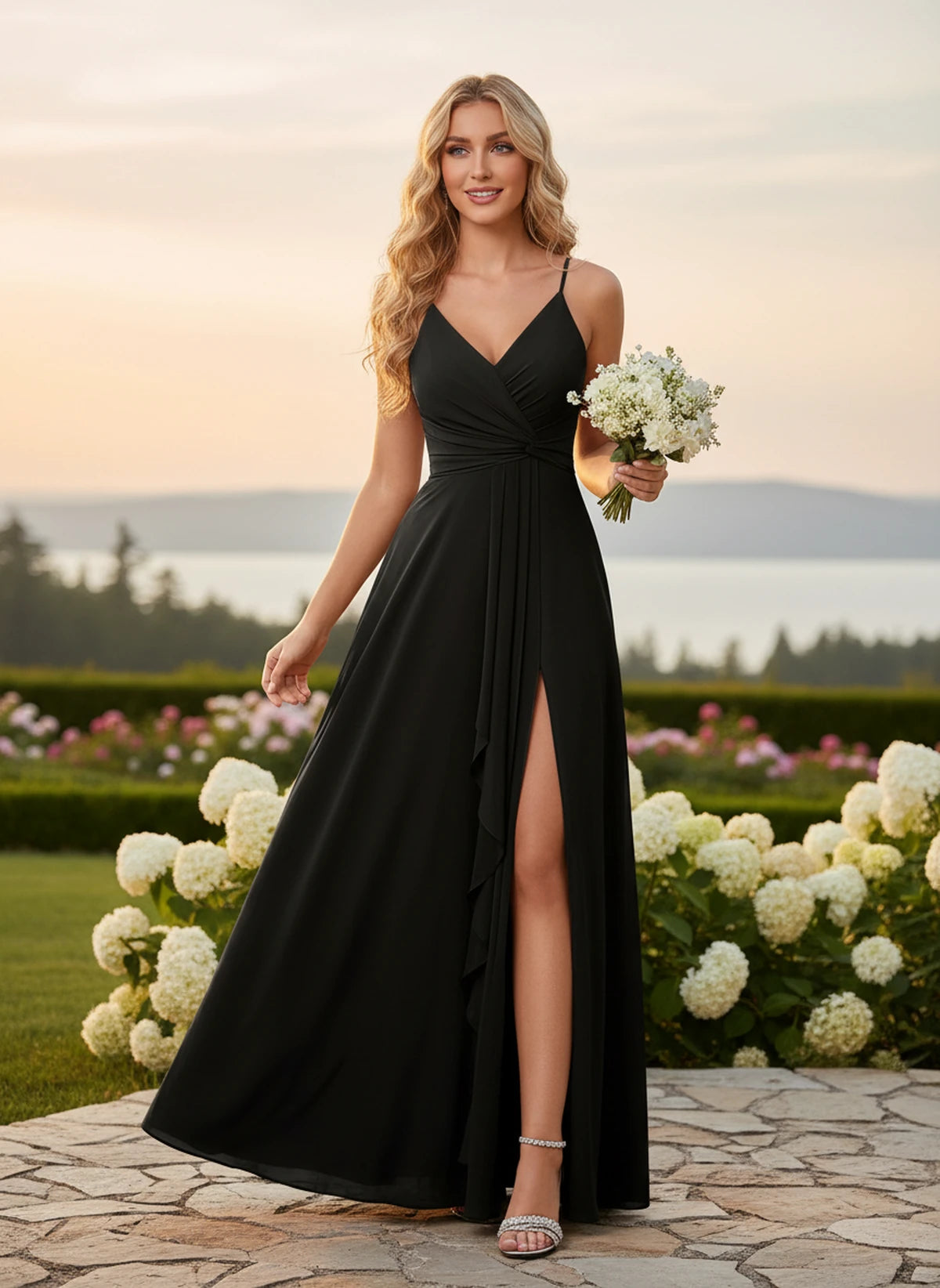 Lucerne Maxi Dresses — Black | SKU: RB-c666ef-black-2,RB-c666ef-black-4,RB-c666ef-black-6,RB-c666ef-black-8,RB-c666ef-black-10,RB-c666ef-black-12,RB-c666ef-black-14,RB-c666ef-black-16,RB-c666ef-black-16W,RB-c666ef-black-18W,RB-c666ef-black-20W,RB-c666ef-black-22W