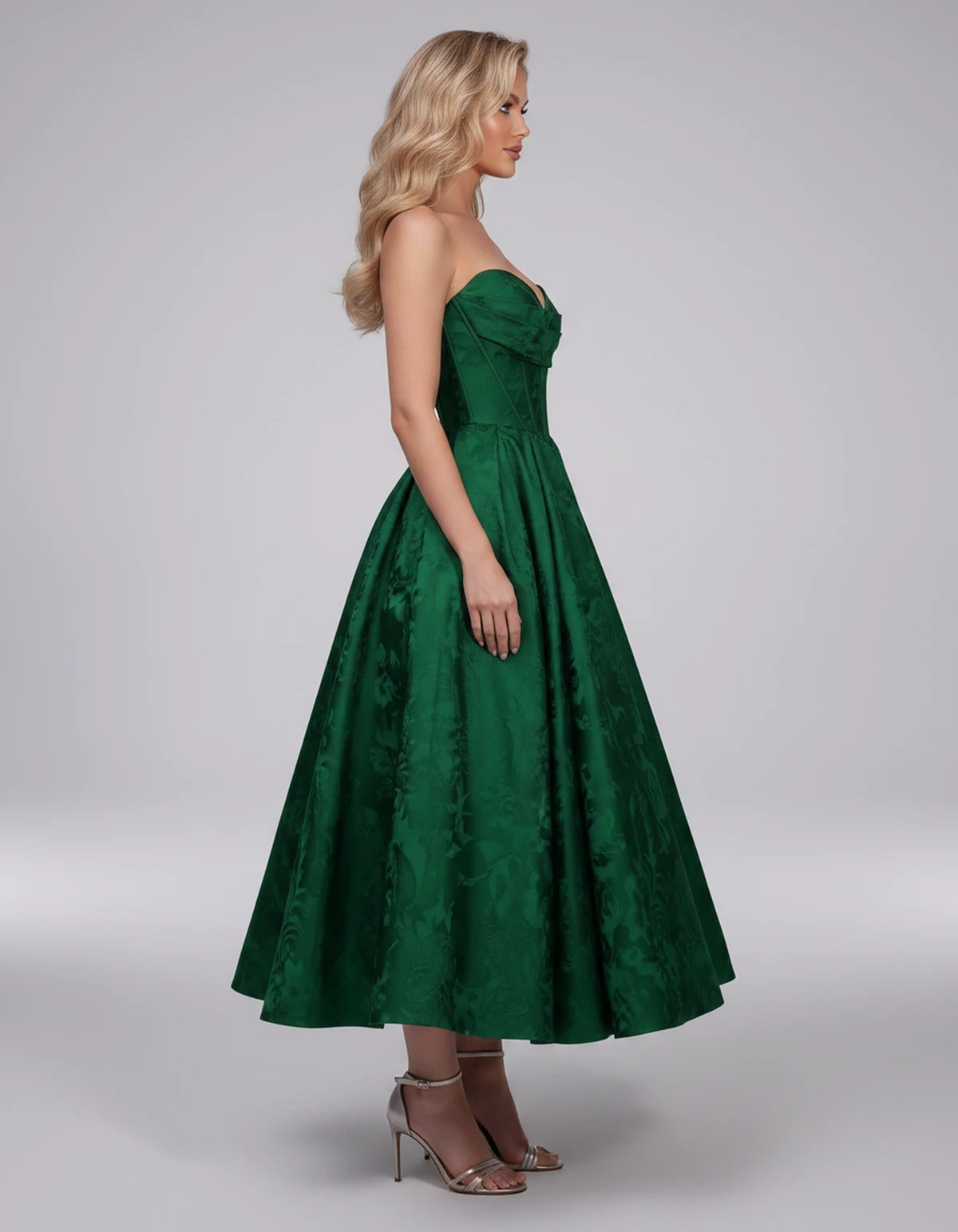 Lucienne Midi Dresses — Emerald | SKU: RB-edcd9f-emerald-2,RB-edcd9f-emerald-4,RB-edcd9f-emerald-6,RB-edcd9f-emerald-8,RB-edcd9f-emerald-10,RB-edcd9f-emerald-12,RB-edcd9f-emerald-14,RB-edcd9f-emerald-16,RB-edcd9f-emerald-16W,RB-edcd9f-emerald-18W,RB-edcd9f-emerald-20W,RB-edcd9f-emerald-22W