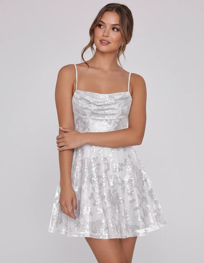 Lumielle Mini Dresses — White | SKU: RB-e5b7f1-white-2,RB-e5b7f1-white-4,RB-e5b7f1-white-6,RB-e5b7f1-white-8,RB-e5b7f1-white-10,RB-e5b7f1-white-12,RB-e5b7f1-white-14,RB-e5b7f1-white-16,RB-e5b7f1-white-16W,RB-e5b7f1-white-18W,RB-e5b7f1-white-20W,RB-e5b7f1-white-22W