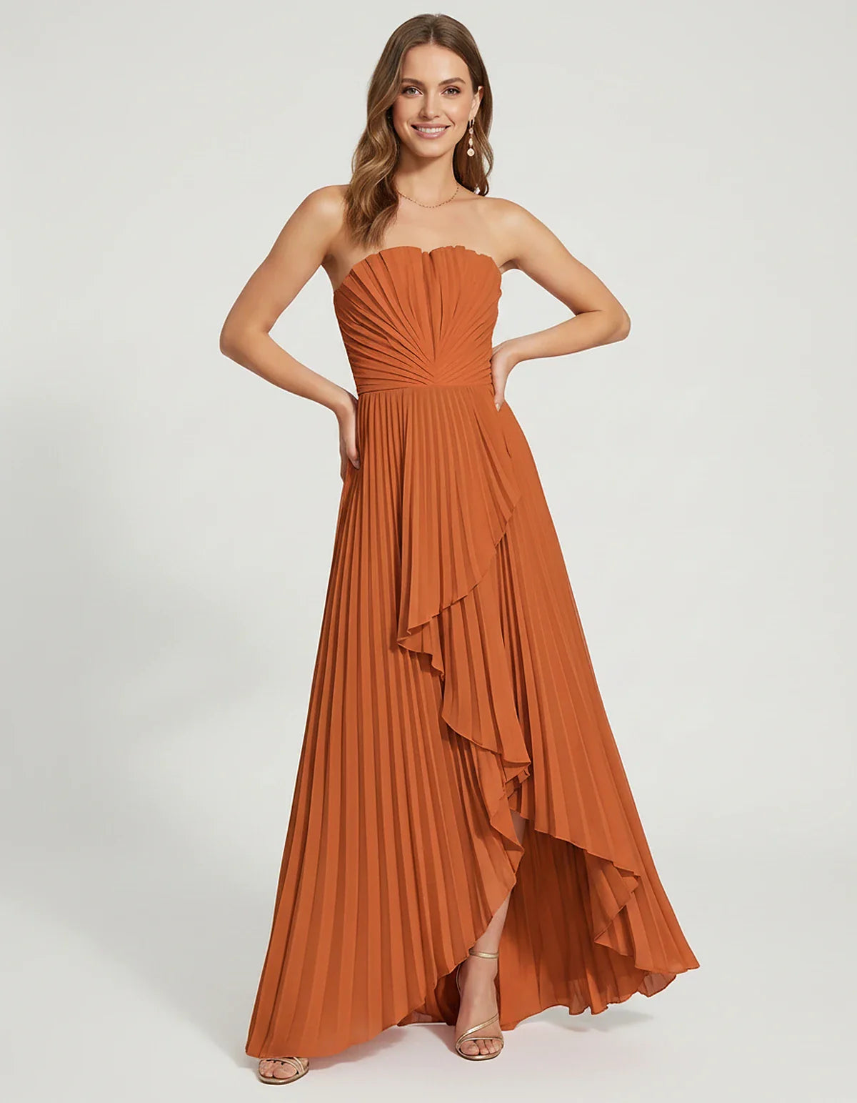 Black,burgundy,orange,olive,pink,dusty Blue,pink,navy,blue,blush,sage,red,lavender,beige,light Blue,teal,brown Satin Mermaid | SKU: LM-483920174625381-ORANGE-L,LM-483920174625381-ORANGE-M,LM-483920174625381-ORANGE-S,LM-483920174625381-ORANGE-XL,LM-483920174625381-ORANGE-XS