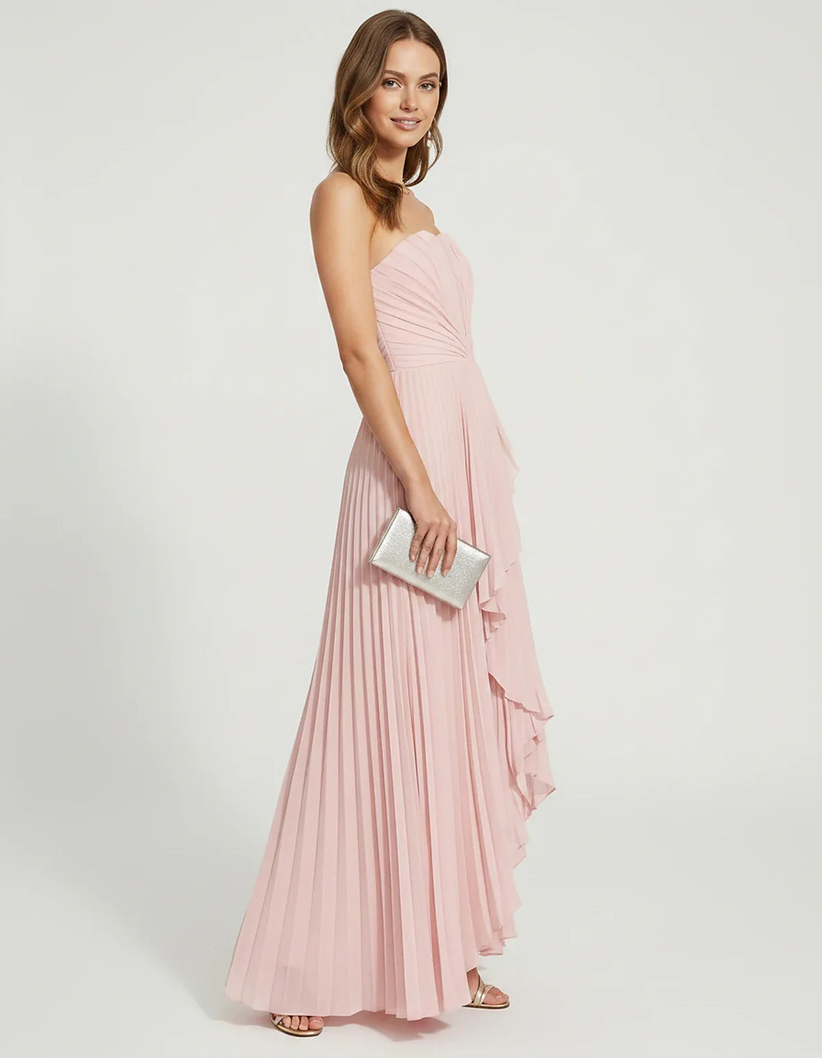 Black,burgundy,orange,olive,pink,dusty Blue,pink,navy,blue,blush,sage,red,lavender,beige,light Blue,teal,brown Satin Mermaid | SKU: LM-483920174625381-BLUSH-L,LM-483920174625381-BLUSH-M,LM-483920174625381-BLUSH-S,LM-483920174625381-BLUSH-XL,LM-483920174625381-BLUSH-XS