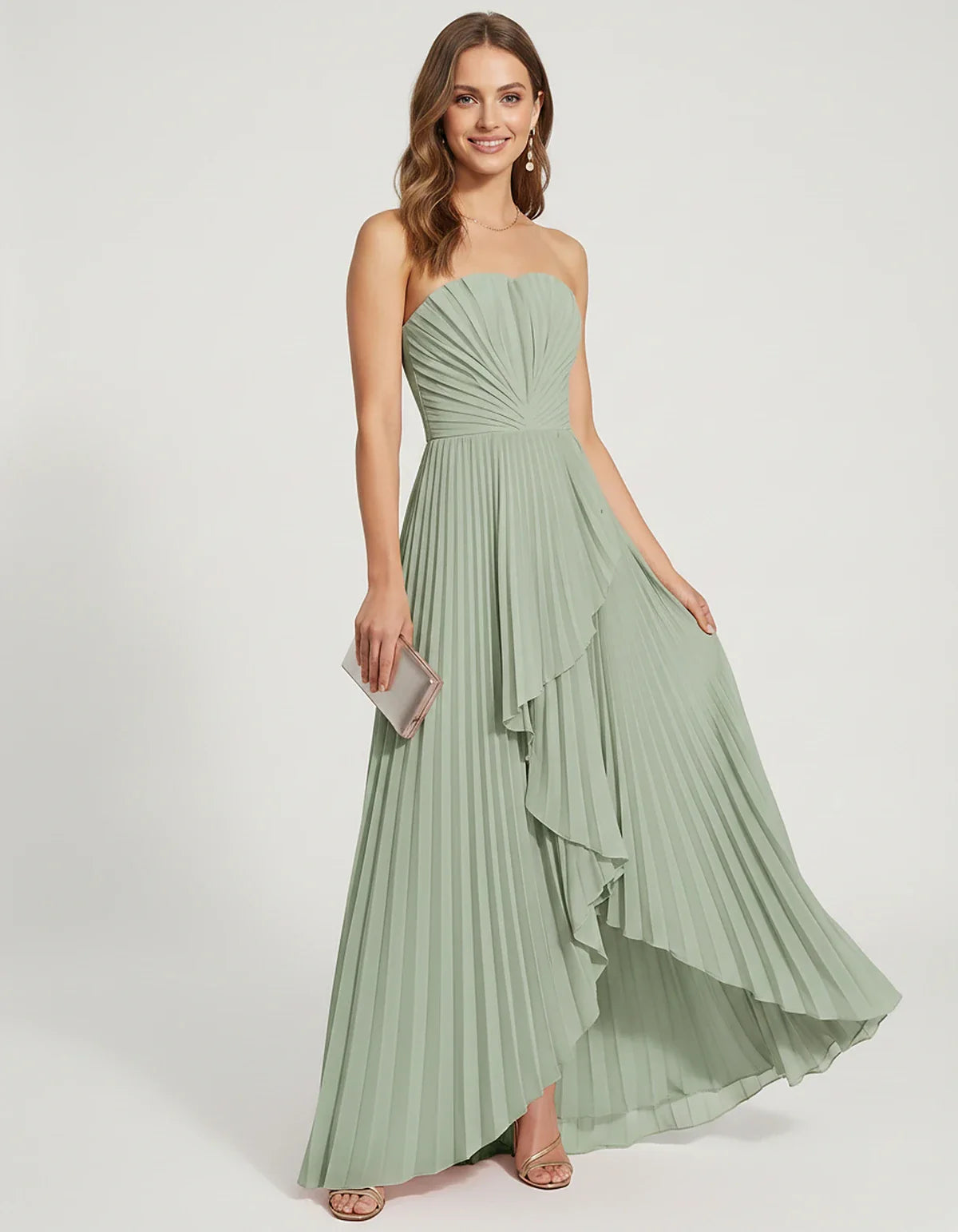 Black,burgundy,orange,olive,pink,dusty Blue,pink,navy,blue,blush,sage,red,lavender,beige,light Blue,teal,brown Satin Mermaid | SKU: LM-483920174625381-SAGE-L,LM-483920174625381-SAGE-M,LM-483920174625381-SAGE-S,LM-483920174625381-SAGE-XL,LM-483920174625381-SAGE-XS