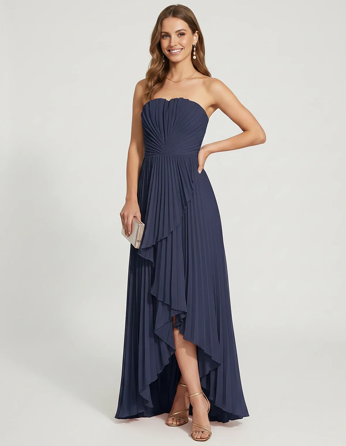 Black,burgundy,orange,olive,pink,dusty Blue,pink,navy,blue,blush,sage,red,lavender,beige,light Blue,teal,brown Satin Mermaid | SKU: LM-483920174625381-NAVY-L,LM-483920174625381-NAVY-M,LM-483920174625381-NAVY-S,LM-483920174625381-NAVY-XL,LM-483920174625381-NAVY-XS