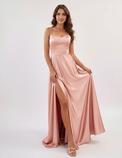 Satin Spaghetti Strap Scoop Neck A-Line Maxi Dress for Party, Cocktail, Evening, Wedding Guest, Bridesmaid & Summer Events, f | SKU: LMD-583741926184527-BLUSH-L,LMD-583741926184527-BLUSH-M,LMD-583741926184527-BLUSH-S,LMD-583741926184527-BLUSH-XL,LMD-583741926184527-BLUSH-XS