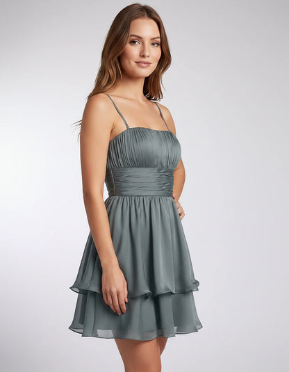 Polyester Tulle Sleeveless Strapless Fit & Flare Mini Dress for Party, Cocktail, Evening, Summer & Wedding Guest Occasions, s | SKU: LMD-582714930618475-BRUNTORANGE-L,LMD-582714930618475-BRUNTORANGE-M,LMD-582714930618475-BRUNTORANGE-M,LMD-582714930618475-BRUNTORANGE-XL,LMD-582714930618475-BRUNTORANGE-XS