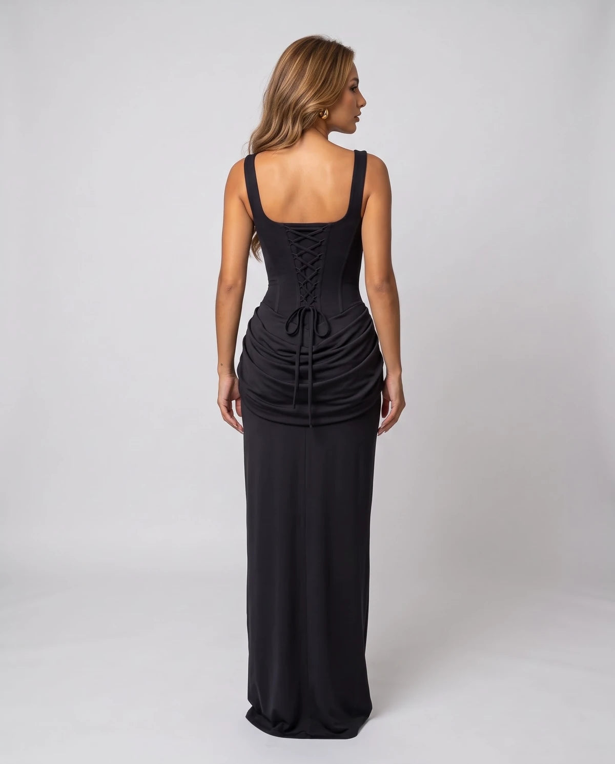Lyonesse Maxi Dresses — Black | SKU: RB-2b46d8-black-XS,RB-2b46d8-black-S,RB-2b46d8-black-M,RB-2b46d8-black-L