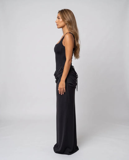 Lyonesse Maxi Dresses — Black | SKU: RB-2b46d8-black-XS,RB-2b46d8-black-S,RB-2b46d8-black-M,RB-2b46d8-black-L