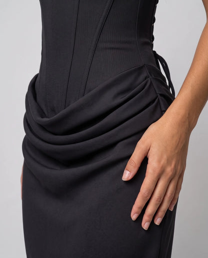 Lyonesse Maxi Dresses — Black | SKU: RB-2b46d8-black-XS,RB-2b46d8-black-S,RB-2b46d8-black-M,RB-2b46d8-black-L