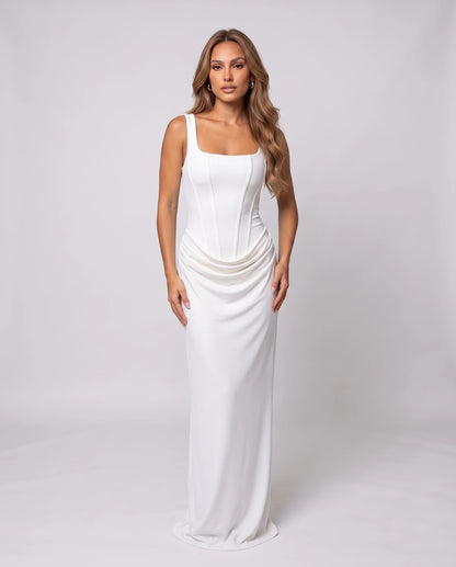 Lyonesse Maxi Dresses — White