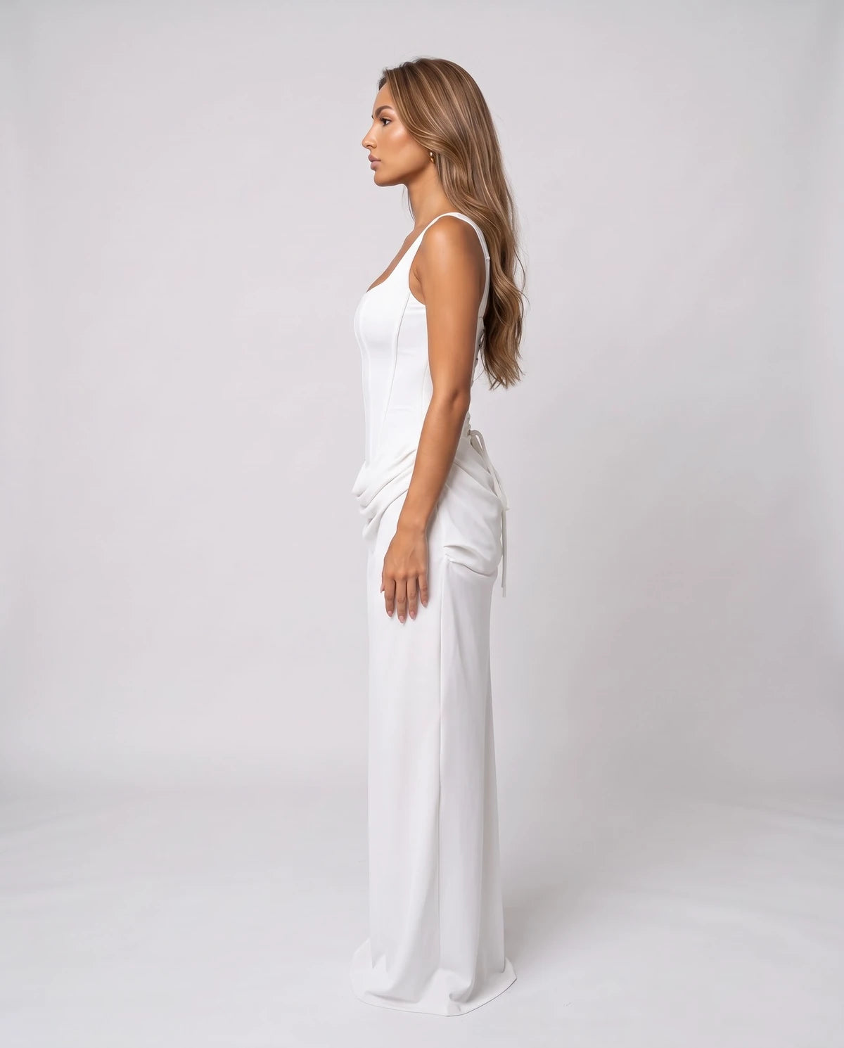 Lyonesse Maxi Dresses — White | SKU: RB-2b46d8-white-XS,RB-2b46d8-white-S,RB-2b46d8-white-M,RB-2b46d8-white-L
