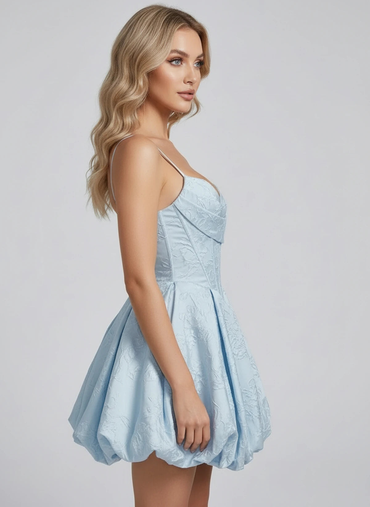 Lysandra Mini Dresses — Light Blue | SKU: RB-259005-lightb7b-2,RB-259005-lightb7b-4,RB-259005-lightb7b-6,RB-259005-lightb7b-8,RB-259005-lightb7b-10,RB-259005-lightb7b-12,RB-259005-lightb7b-14,RB-259005-lightb7b-16,RB-259005-lightb7b-16W,RB-259005-lightb7b-18W,RB-259005-lightb7b-20W,RB-259005-lightb7b-22W