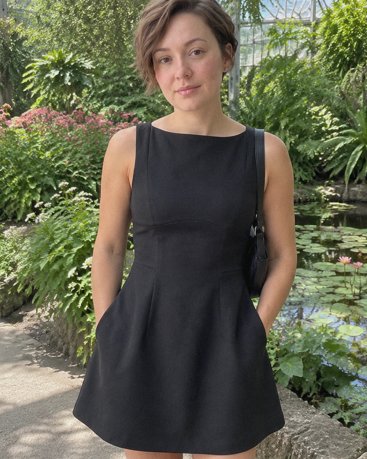 Lysmene Mini Dresses — Black | SKU: RB-90845f-black-XS,RB-90845f-black-S,RB-90845f-black-M,RB-90845f-black-L
