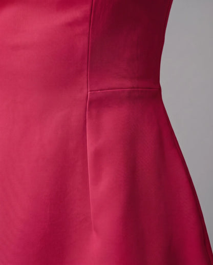 Lysmene Mini Dresses — Red | SKU: RB-90845f-red-XS,RB-90845f-red-S,RB-90845f-red-M,RB-90845f-red-L