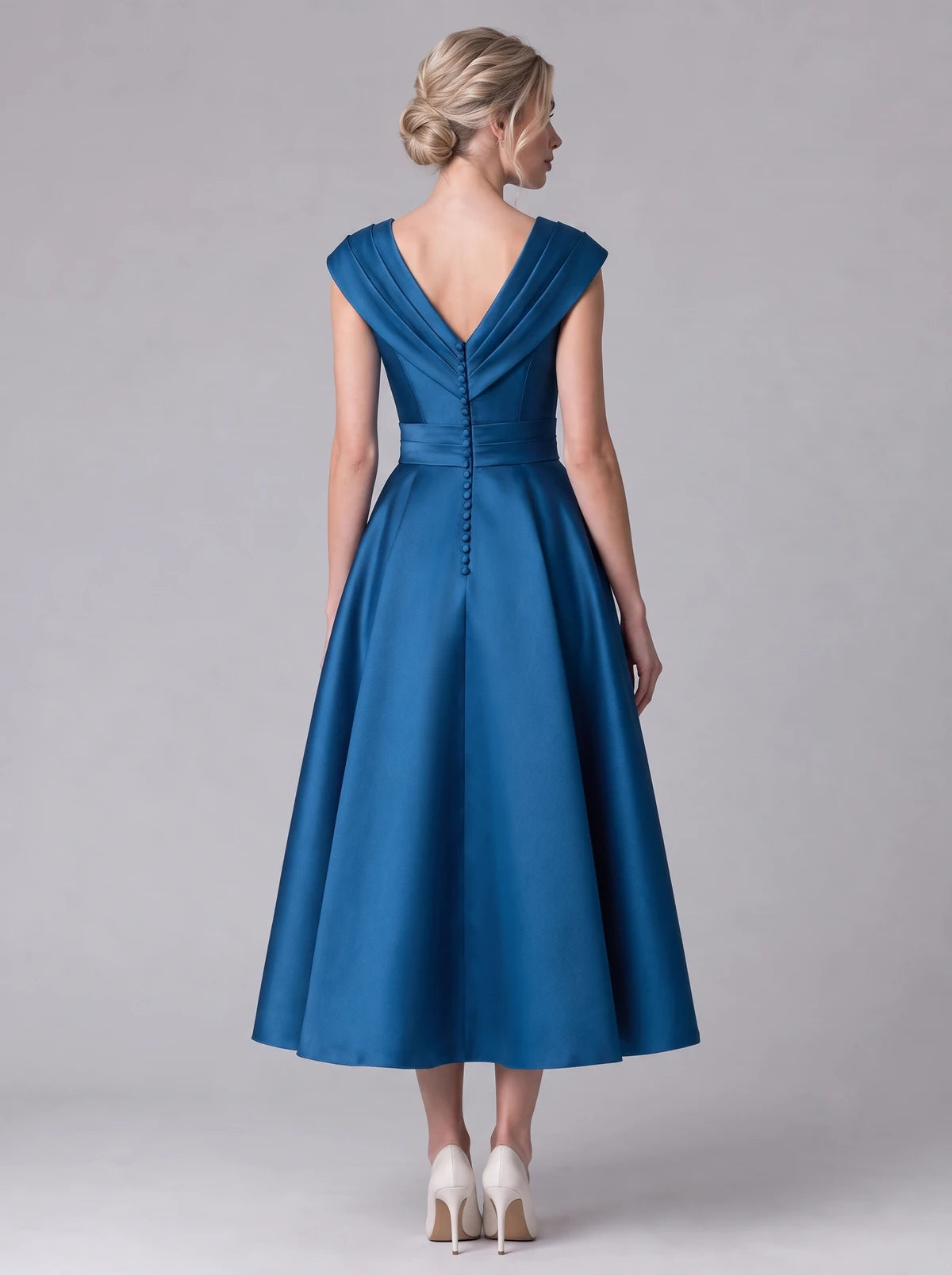 Madrigal Midi Dresses — Blue | SKU: RB-e8c11e-blue-2,RB-e8c11e-blue-4,RB-e8c11e-blue-6,RB-e8c11e-blue-8,RB-e8c11e-blue-10,RB-e8c11e-blue-12,RB-e8c11e-blue-14,RB-e8c11e-blue-16,RB-e8c11e-blue-16W,RB-e8c11e-blue-18W,RB-e8c11e-blue-20W,RB-e8c11e-blue-22W